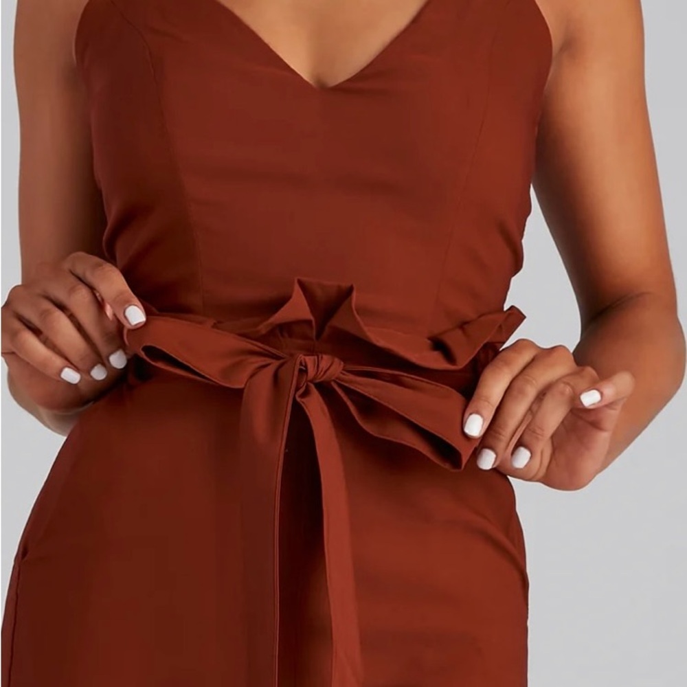 Windsor Chic red/maroon Jumpsuit